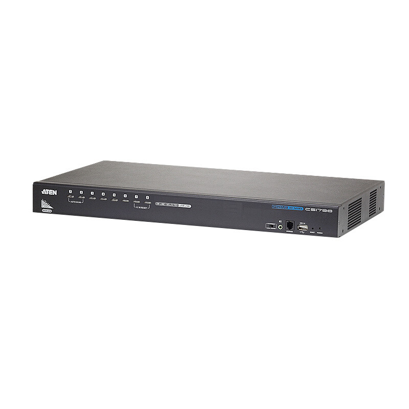 ATEN CS1798 8端口机架式USB HDMI KVM切换器 高效机房管理的理想之选